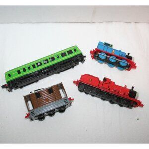 Vtg. (4) Thomas Tank Engine & Friends Diecast Magnetic Trains Ertl Lot 10 1990's